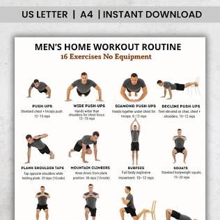 How to exercise at home without equipment