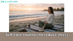 Self care routines to reduce stress