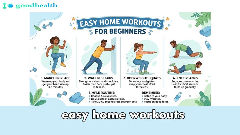 easy home workouts