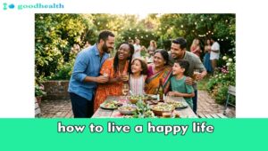 how to live happy life
