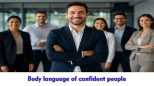 Body language of confident people
