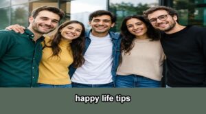 happy life tips