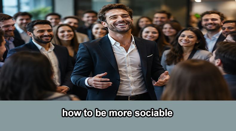 how to be more sociable