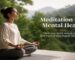 meditation for mental health