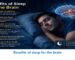 Benefits of sleep for the brain