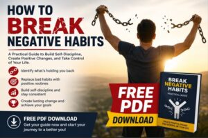 How to break negative habits