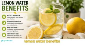 lemon water benefits