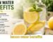 lemon water benefits