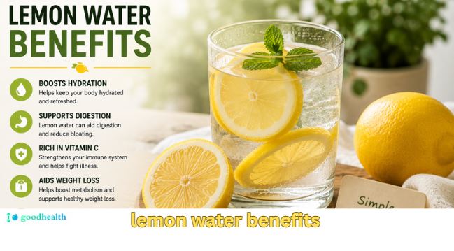 lemon water benefits