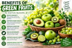 Benefits of Green Fruits
