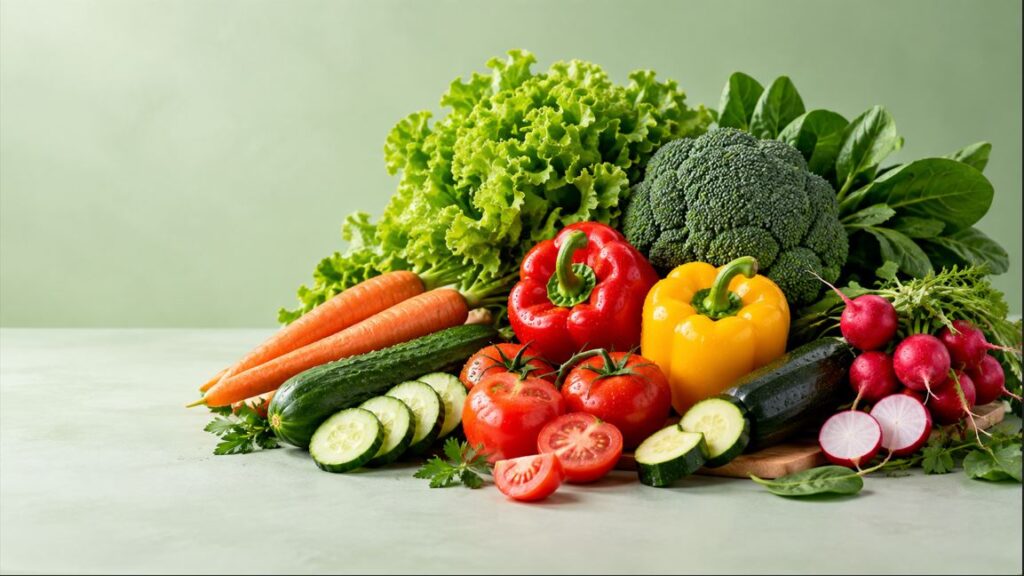 Benefits of fresh vegetables
