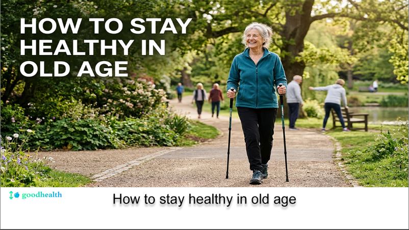 How to stay healthy in old age