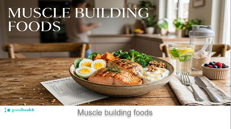 Muscle building foods